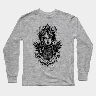 Raven sorceress Long Sleeve T-Shirt